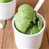 Green Matcha Ice Cream With Vitamix